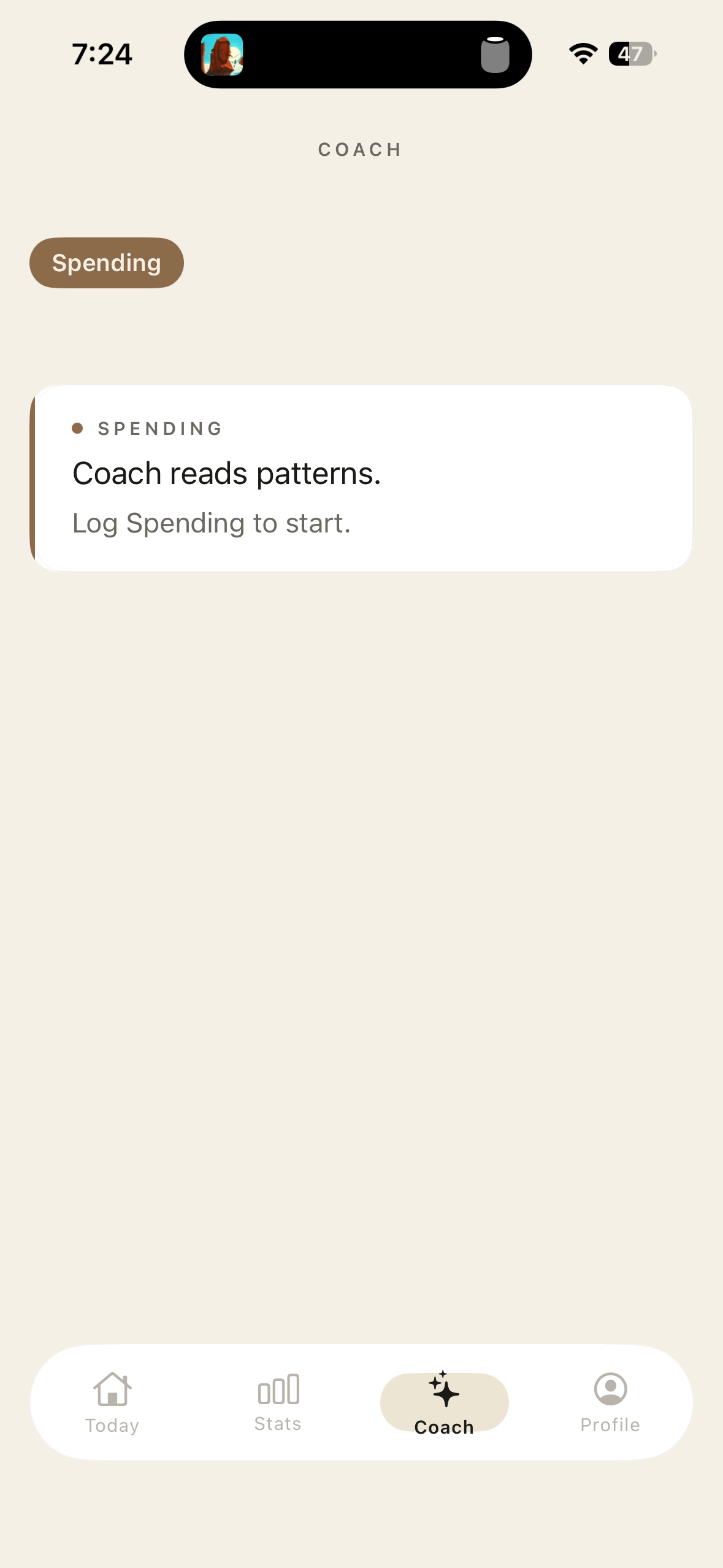 Coach view